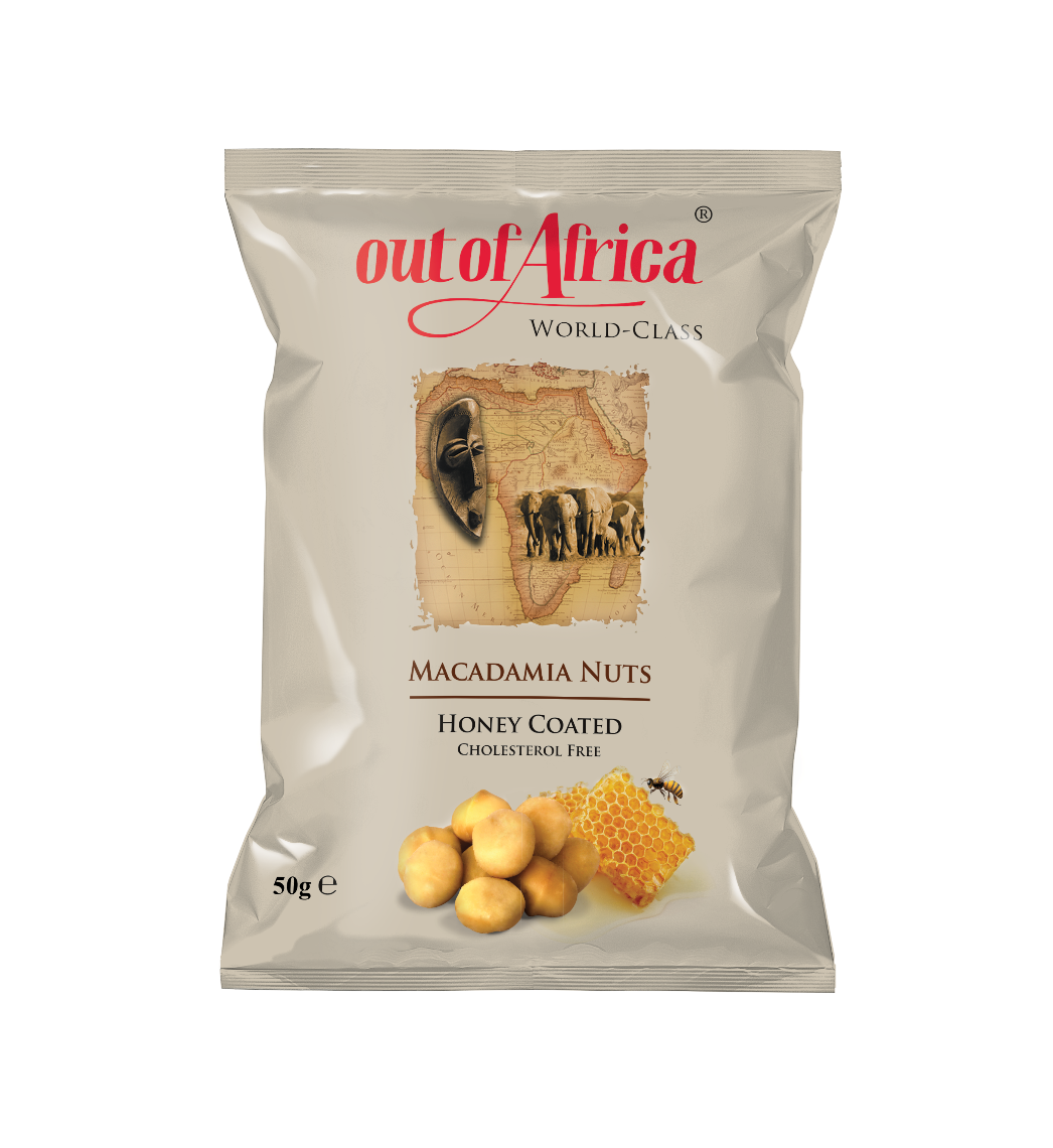 Out of Africa - WORLD CLASS - Macadamia Nuts - Honey Coated